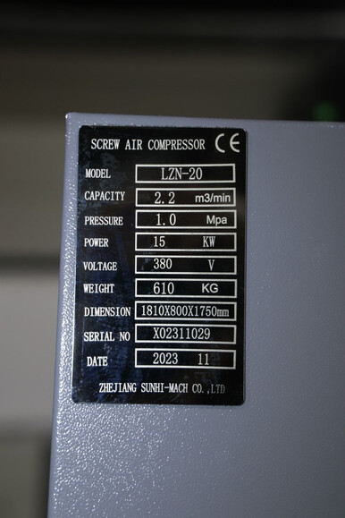 Гвинтовий компресор Mast LZN-20 COMBO inverter фото 15