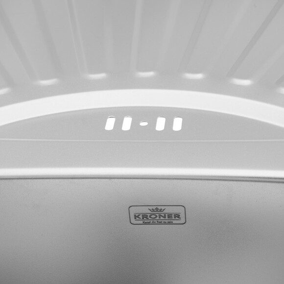 Кухонна мийка Kroner KRP Satin-7549, 0.8 мм (CV022782) фото 4