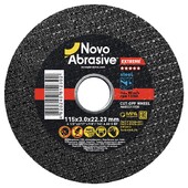 Диск отрезной по металлу NovoAbrasive Extreme 41 14А, 115х3х22.23 мм (NAECD11530)