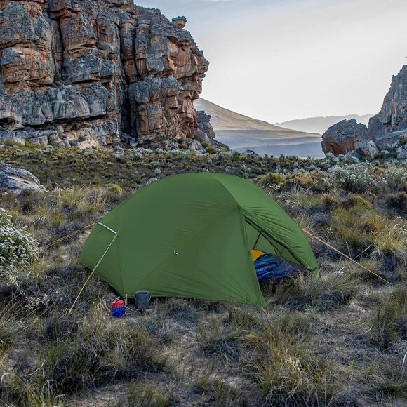 Двухместная палатка Naturehike Mongar NH17T007-M (темно-зеленая) (6927595767658) изображение 2