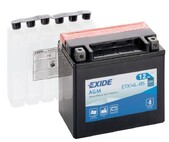 Акумулятор EXIDE AGM ETX14L-BS, 12Ah/200A