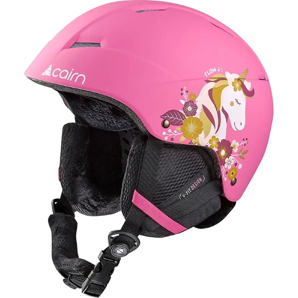 Шлем Cairn Flow Jr mat pink-unicorn 54-56 (0605419-115)