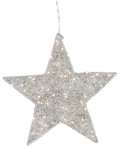 Звезда декоративная Luca Lighting 38 см (серебро) (8718861660838)