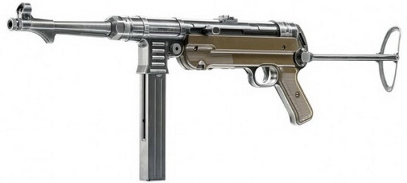 Пневматичний пістолет - кулемет Umarex Legends MP40 Blowback, калібр 4.5 мм, Full Auto (1003686) фото 2