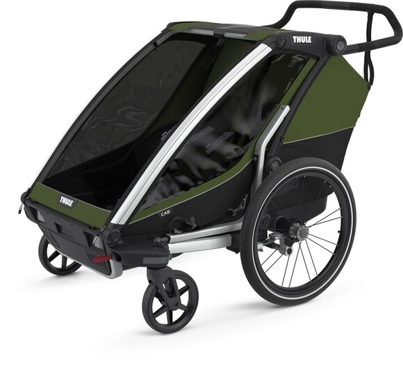 Дитячий візок Thule Chariot Cab 2 Cypress Green (TH 10204021) фото 3