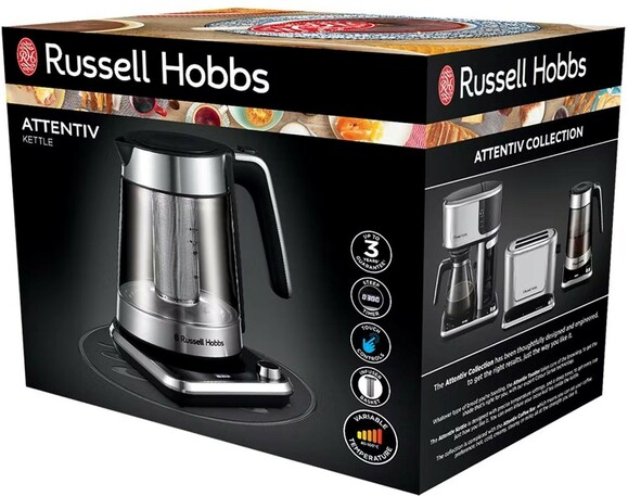 Электрочайник Russell Hobbs Attentiv Kettle (26200-70) изображение 5