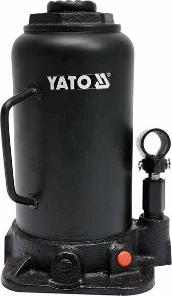 Домкрат гідравлічний пляшковий Yato 20 т 242х452 мм (YT-17007)