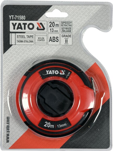 Рулетка YATO 20 м (YT-71580) изображение 3