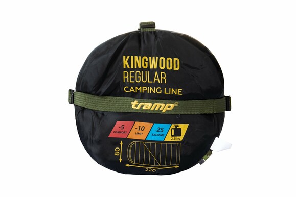 Спальный мешок одеяло Tramp Kingwood Regular (TRS-053R-R) изображение 11