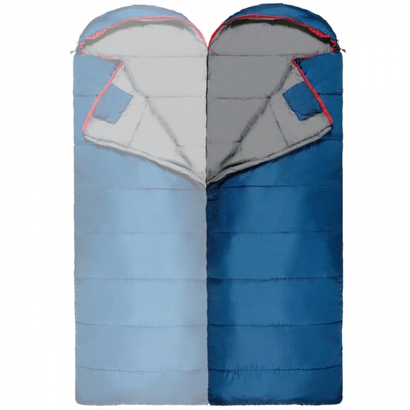 Спальный мешок SportVida Blue/Grey R (SV-CC0070) изображение 8