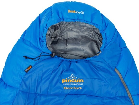 Спальный мешок Pinguin Comfort Thermicfiber 1855 Blue, Left Zip (PNG 400280) изображение 3