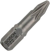 Биты Bosch Extra Hard 25мм PZ2 (2607001558) 3 шт