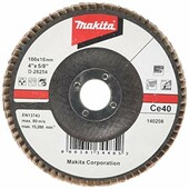 Лепестковый шлифовальный диск Makita 100х16 Ce40 угловой (D-28254)