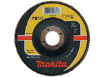 Пелюстковий шліфувальний диск Makita 150х22.23 К80 цирконій (P-65551)
