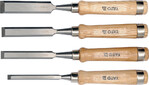 Набор стамесок Yato с деревянными ручками 10/16/20/25мм CrV (YT-6260) 4 шт