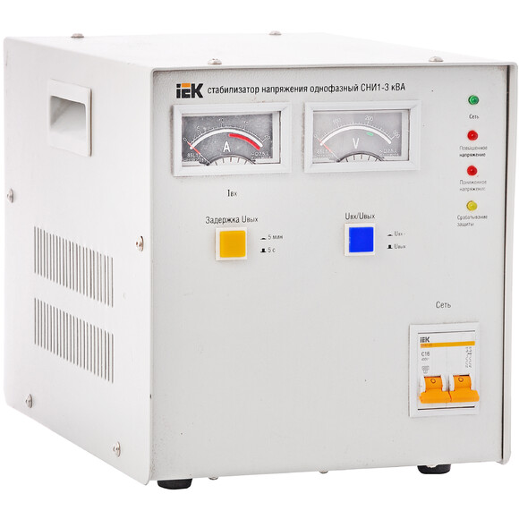 Стабілізатор напруги IEK СНІ1-3 кВА (IVS10-1-03000)