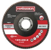 Круг лепестковый Haisser 125х22.2, P36, Т27 (97090)