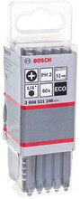Біти Bosch ECO PH2, 51 мм, 60 шт. (2608521246)