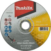 Тонкий отрезной диск Makita для нержавеющей стали 150х1.6 мм 60U, плоский (E-13742)