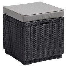 Пуф с подушкой Keter Cube With Cushion (213785)
