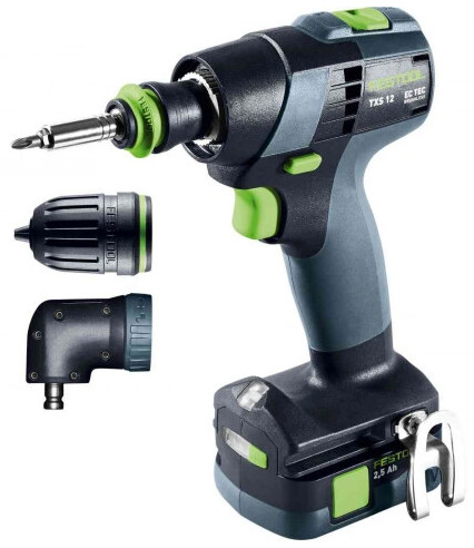 

Аккумуляторная дрель-шуруповерт FESTOOL TXS 12 2.5-Set (576874)