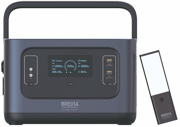 Зарядна станція Brevia ePower1000 1008Wh LiFePO4 (1008 Вт·год/1000 Вт) фото 2