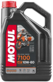 Моторное масло Motul 7100 4T, 10W60 4 л (104101)