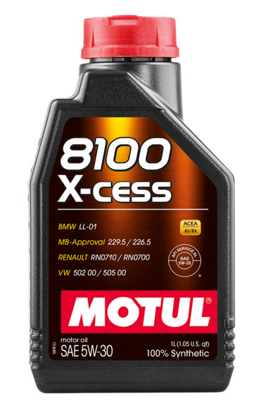 Моторна олива MOTUL 8100 X-cess 5W30 1 л (108944)