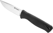 Нож Ganzo G807-BK, черный с ножнами