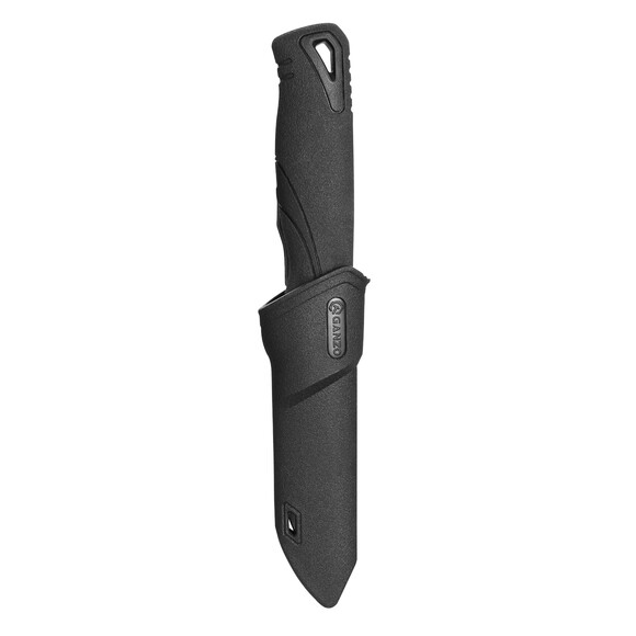 Нож Ganzo G807-BK, черный с ножнами изображение 4