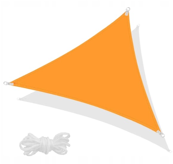 Тент-парус Springos теневой 7x5x5 м, Orange (SN1012) изображение 2