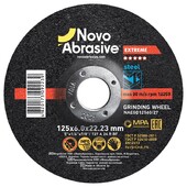 Диск шлифовальный по металлу NovoAbrasive Extreme 27 14А 125х6х22.23 мм (NAEGD12560/27)