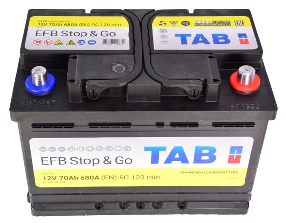 Аккумулятор TAB 6 CT-70-R Magic Stop & Go EFB (212070) изображение 2