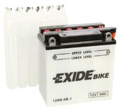 Акумулятор EXIDE 12N9-4B-1, 9Ah/85A