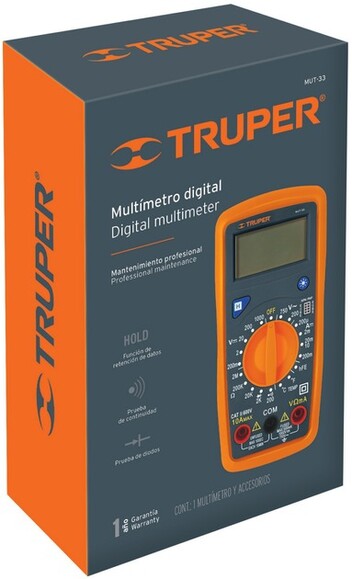 Мультиметр TRUPER Comfort (MUT-33) изображение 3