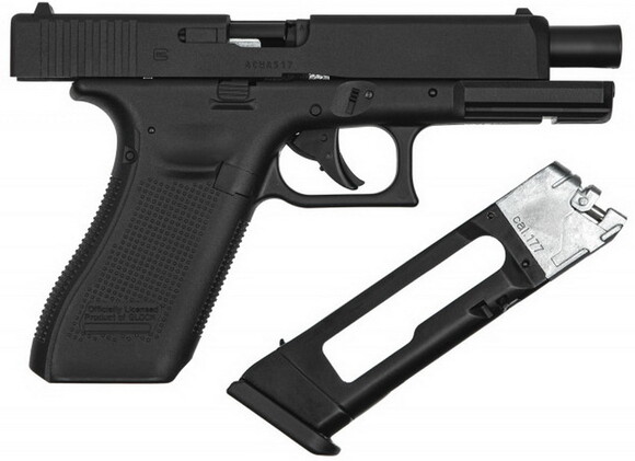 Пневматический пистолет Umarex Glock 17 Gen5 Blowback, калибр 4.5 мм (1003754) изображение 4