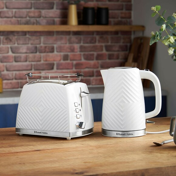 Электрочайник Russell Hobbs Groove White (26381-70) изображение 9