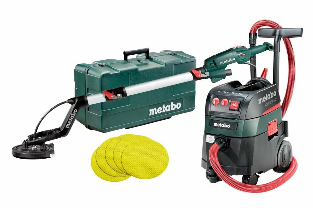 

Шлифмашина для стен и потолков Metabo LSV 5-225 Comfort + ASR 35 M ACP (690940000)