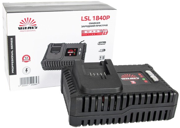 Зарядний пристрій для акумуляторів Vitals Professional LSL 1840P SmartLine (120284) фото 4
