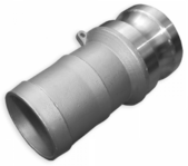 Адаптер на шланг 4 "BRADAS KAMLOK Тип E, нерж / сталь (CGE400A / SS)