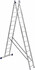 Алюмінієві двосекційні сходи Техпром 5214 2х14