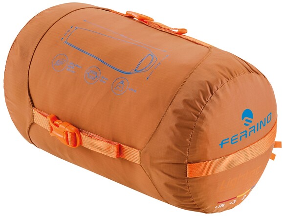 Спальный мешок Ferrino Lightec 800 Duvet/-2°C Russet Left (86700IAA) (928098) изображение 3