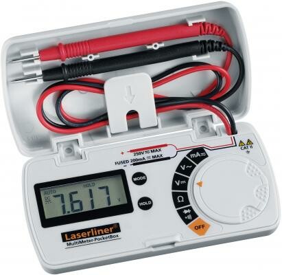 

Универсальный мультиметр Laserliner MultiMeter-PocketBox (083.028A)