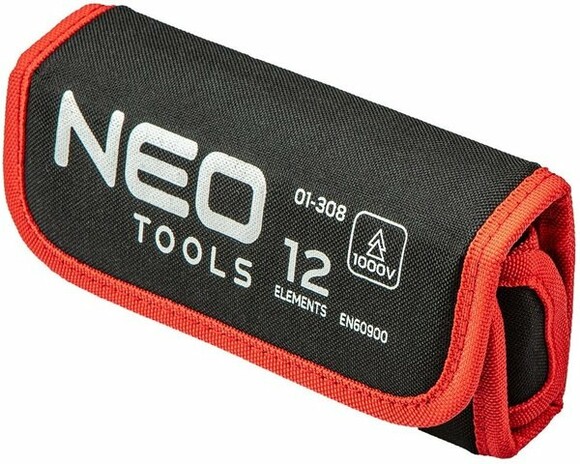 Набір насадок Neo Tools 1000 В 12 шт (01-308) фото 2