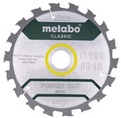 Пильный диск Metabo PowerCutClassic 190x30 мм (628417000)