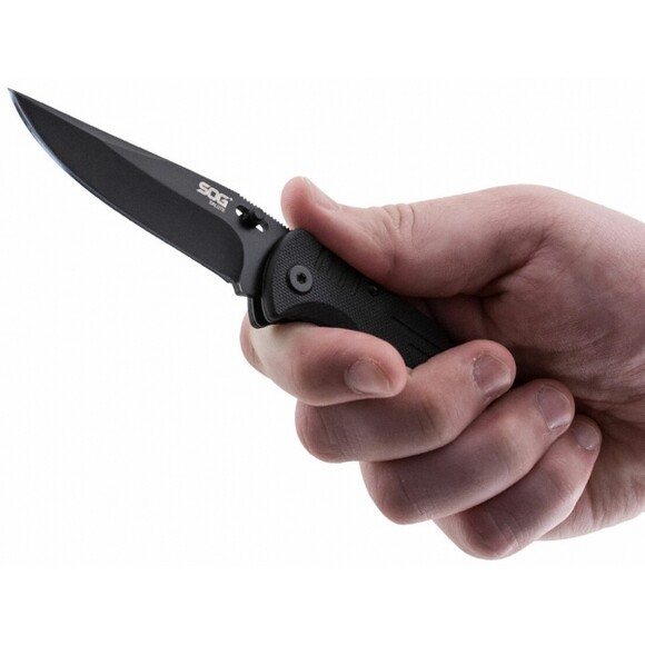 Нож SOG Salute Mini Black (FF1101-CP) изображение 8