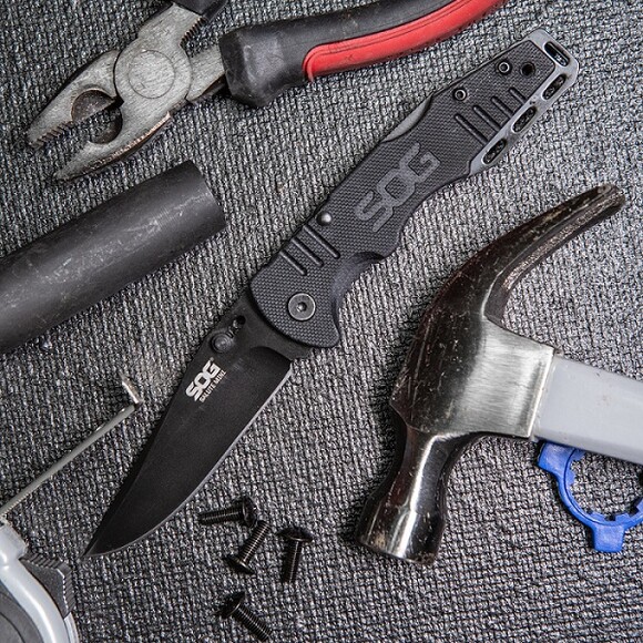 Нож SOG Salute Mini Black (FF1101-CP) изображение 9