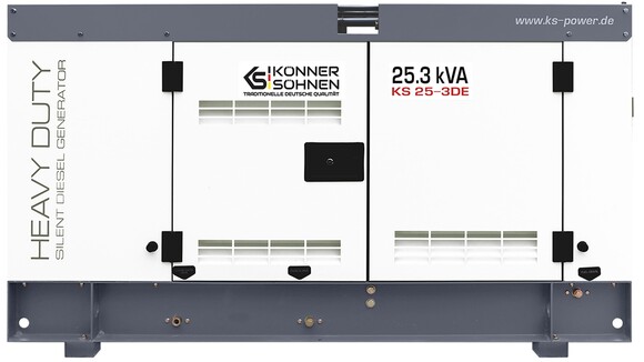 Дизельный генератор Konner&Sohnen KS 25-3DE изображение 3