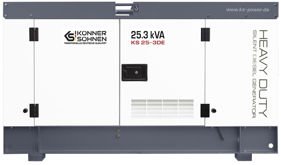Дизельний генератор Konner&Sohnen KS 25-3DE фото 4