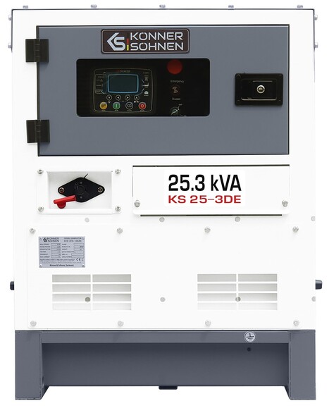 Дизельний генератор Konner&Sohnen KS 25-3DE фото 5